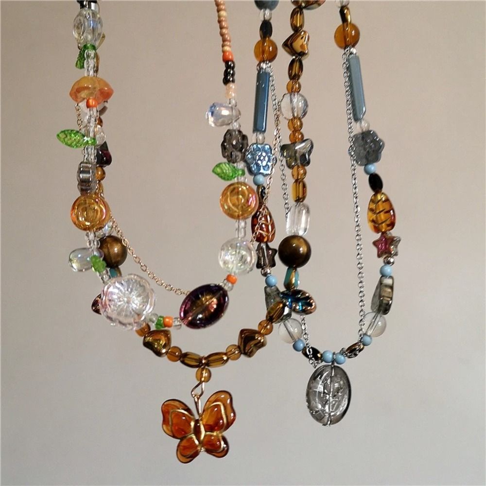 Fashion Bead Bohemia Necklace  - Y2K Ethnic Fashion 리뷰 및 가격