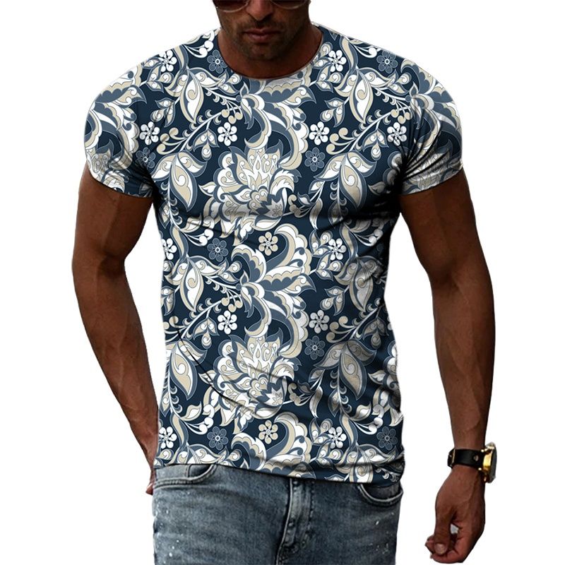 Fashion Ethnic Style Floral Pa - Y2K Ethnic Fashion 리뷰 및 가격