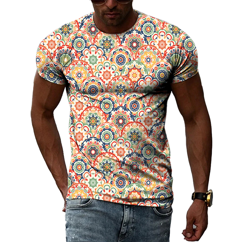 Fashion Ethnic Style Floral Pa - Y2K Ethnic Fashion 리뷰 및 가격