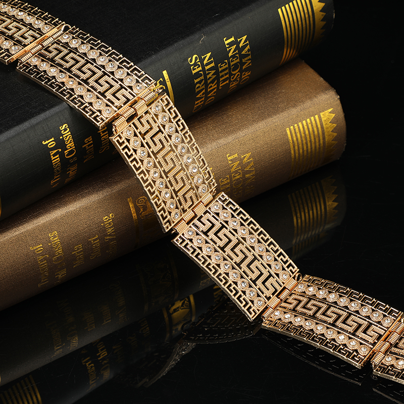 Vintage Kaftan Crystal Gold Be - Ethnic Fashion Jewellery 리뷰 및 가격
