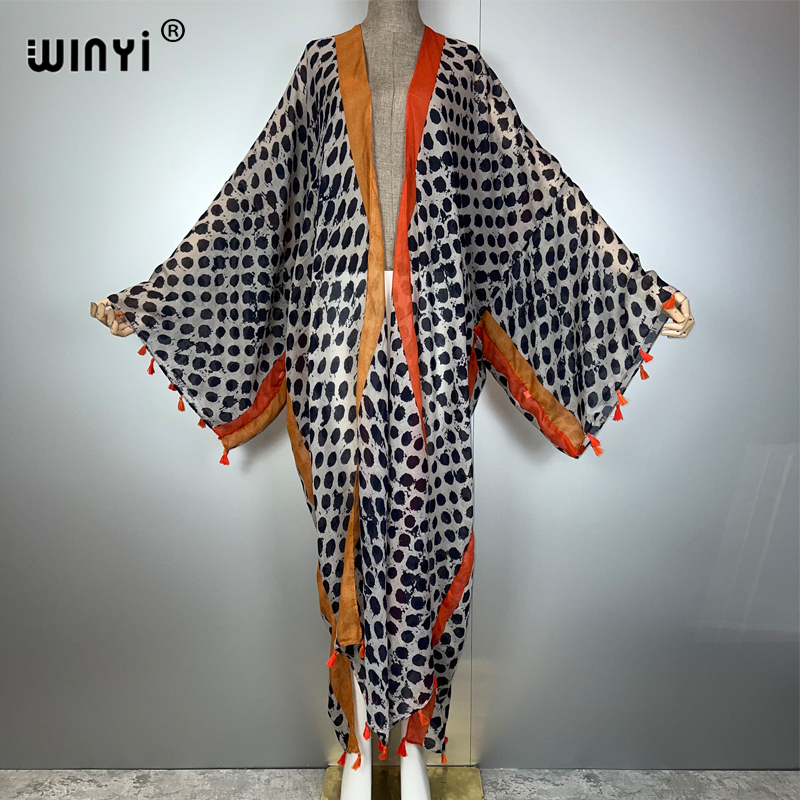 WINYI summer outfit kimono Ame - Kaftan Women Boho 리뷰 및 가격