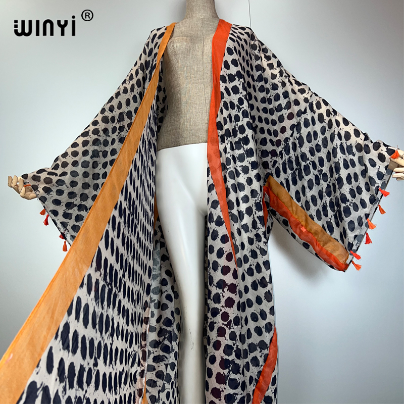 WINYI summer outfit kimono Ame - Kaftan Women Boho 리뷰 및 가격
