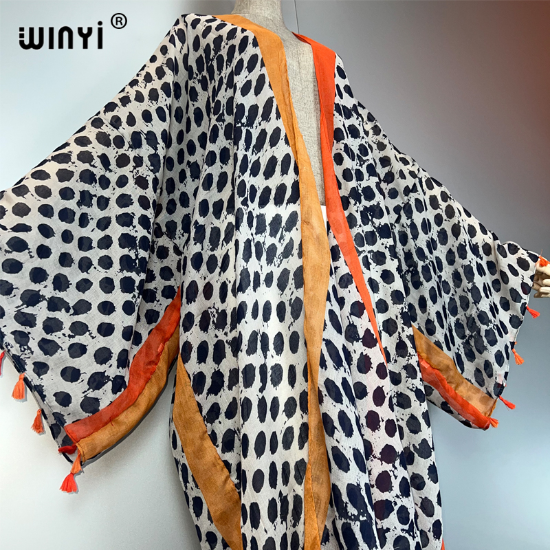 WINYI summer outfit kimono Ame - Kaftan Women Boho 리뷰 및 가격