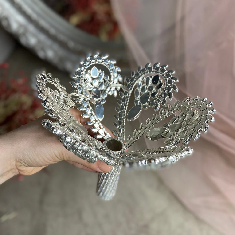 Boho Large Rhinestone Bridal B - Ethnic Fashion Jewellery 리뷰 및 가격