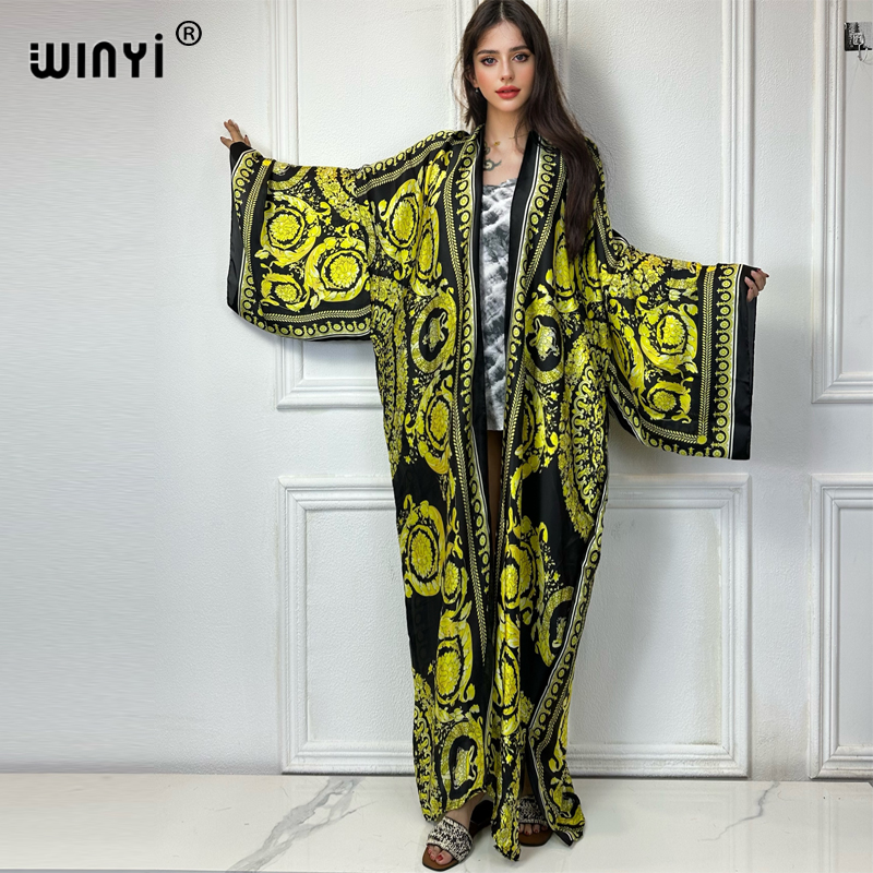 WINYI Africa boho print Kimono - Kaftan Women Boho 리뷰 및 가격