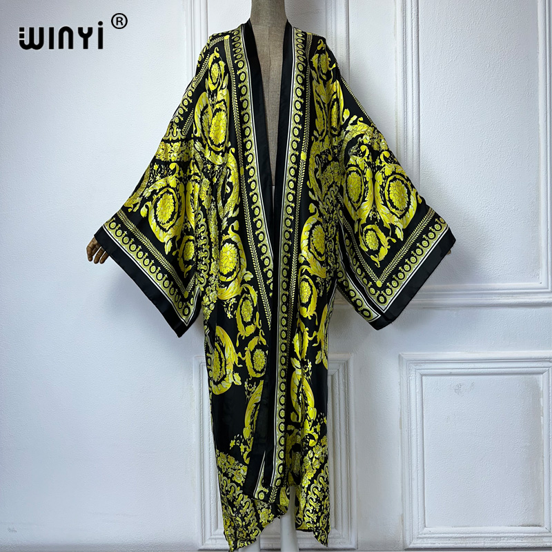 WINYI Africa boho print Kimono - Kaftan Women Boho 리뷰 및 가격