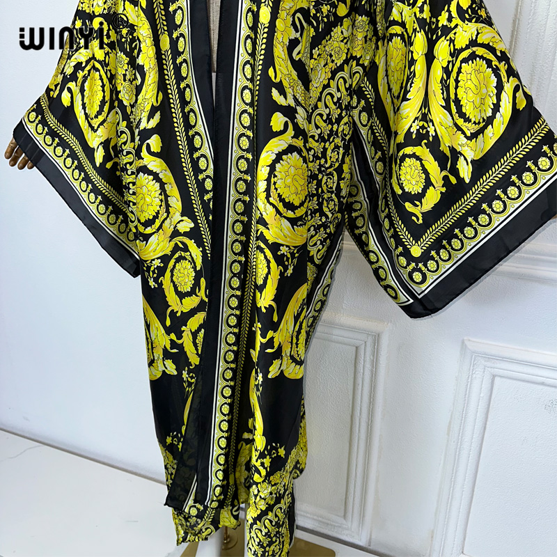 WINYI Africa boho print Kimono - Kaftan Women Boho 리뷰 및 가격