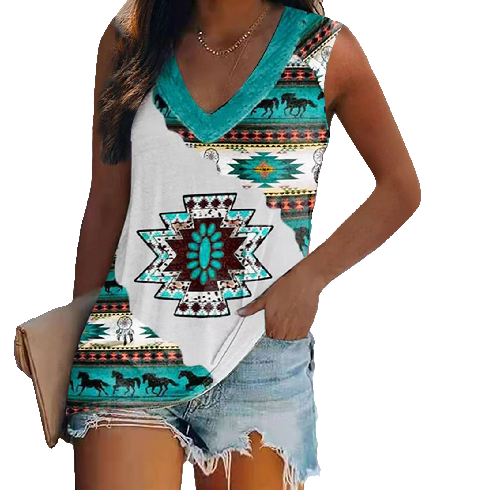 Ethnic Style Colorful Butterfl - Y2K Ethnic Fashion 리뷰 및 가격