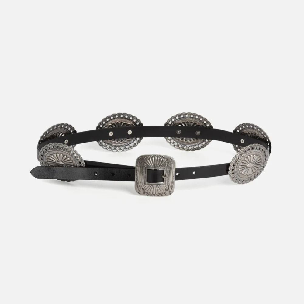 Fashion Y2K Metal Carved Belts - Y2K Ethnic Fashion 리뷰 및 가격