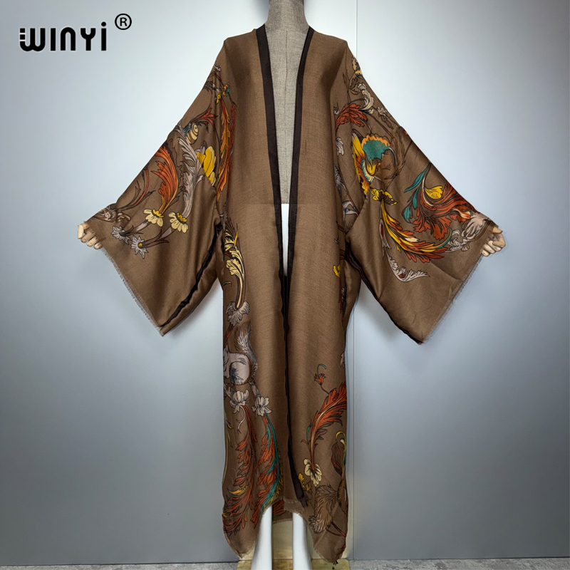 WINYI Africa boho kimono maxi  - Kaftan Women Boho 리뷰 및 가격