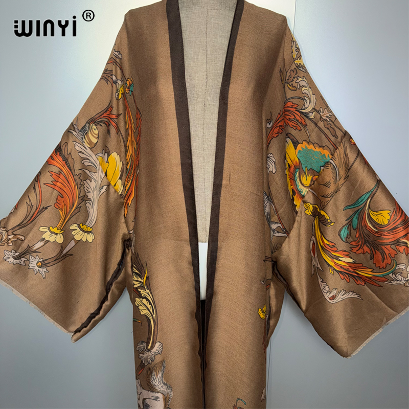 WINYI Africa boho kimono maxi  - Kaftan Women Boho 리뷰 및 가격