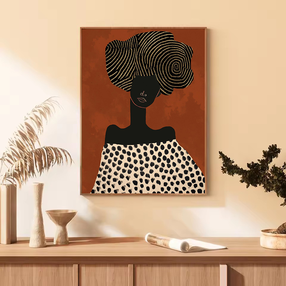 Fashion Abstract African Figur - Ethnic Contemporary Fashion 리뷰 및 가격