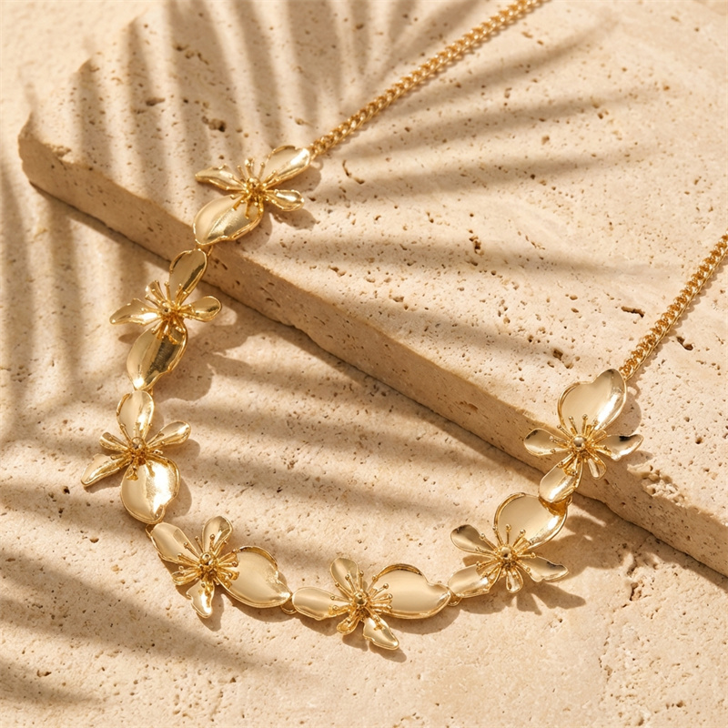 Boho Exquisite Metal Flower Bu - Ethnic Fashion Jewellery 리뷰 및 가격