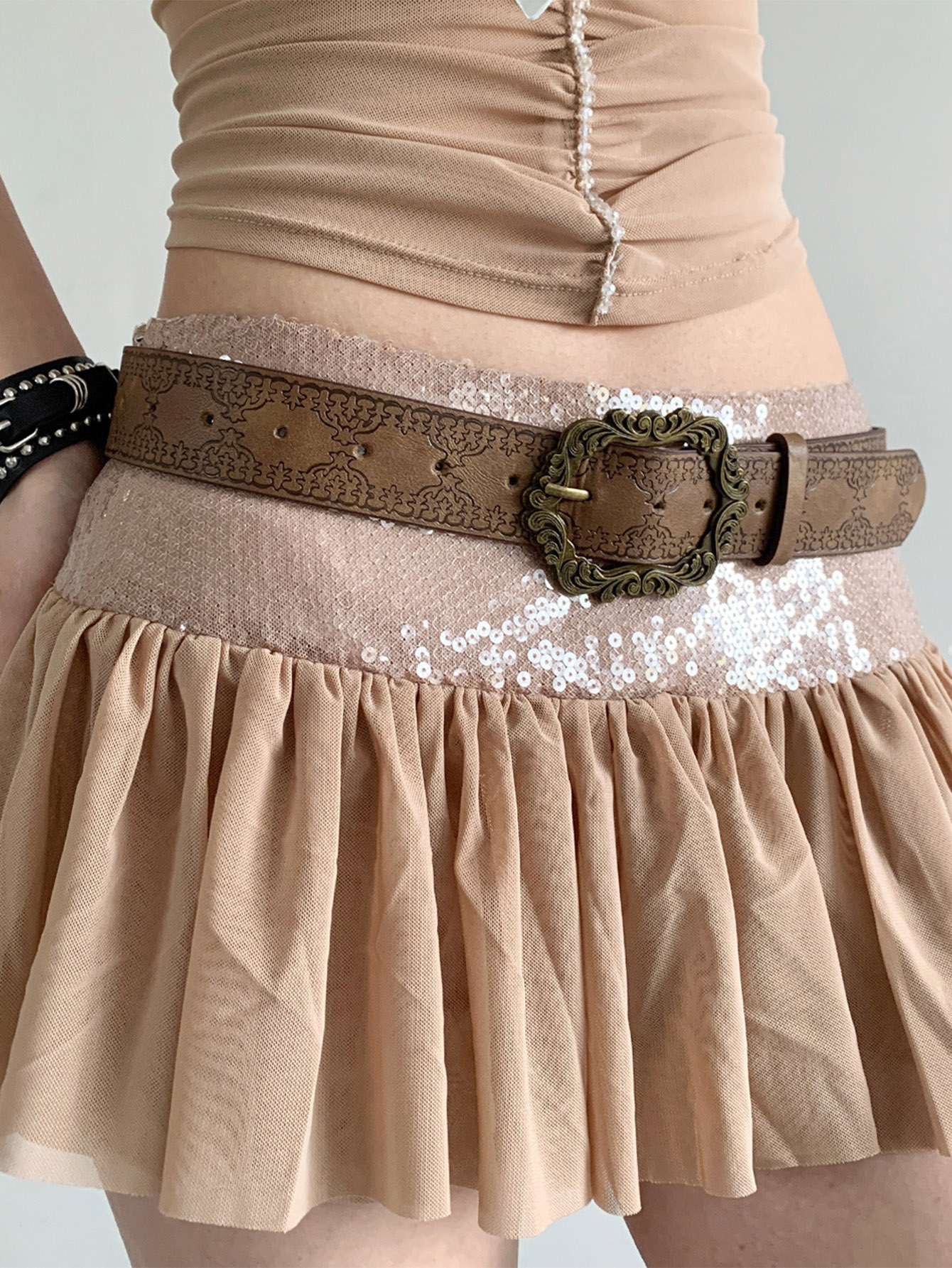 1PCS Women's Belt American Y2K - Y2K Ethnic Fashion 리뷰 및 가격