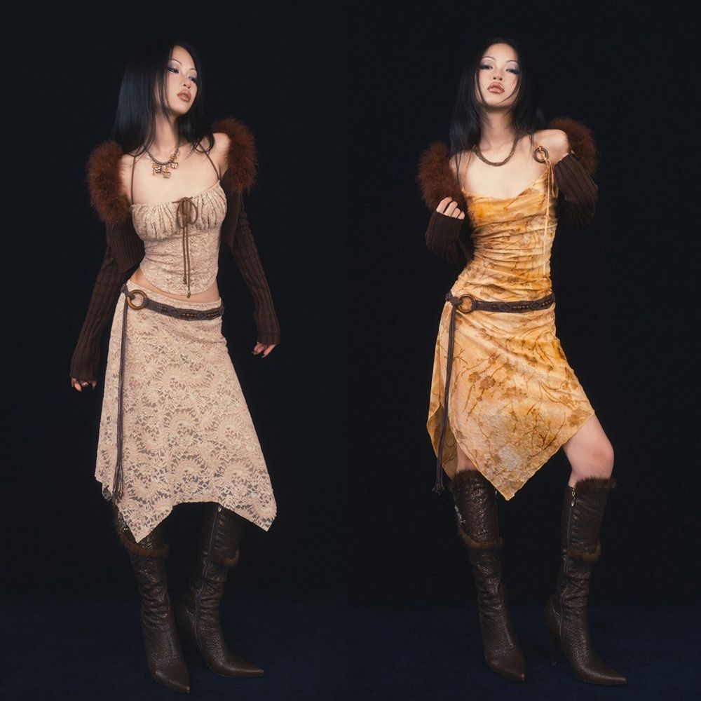 Braided Waist Chain Women's Ve - Y2K Ethnic Fashion 리뷰 및 가격
