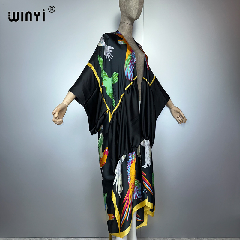 WINYI print boho kimono maxi b - Kaftan Women Boho 리뷰 및 가격