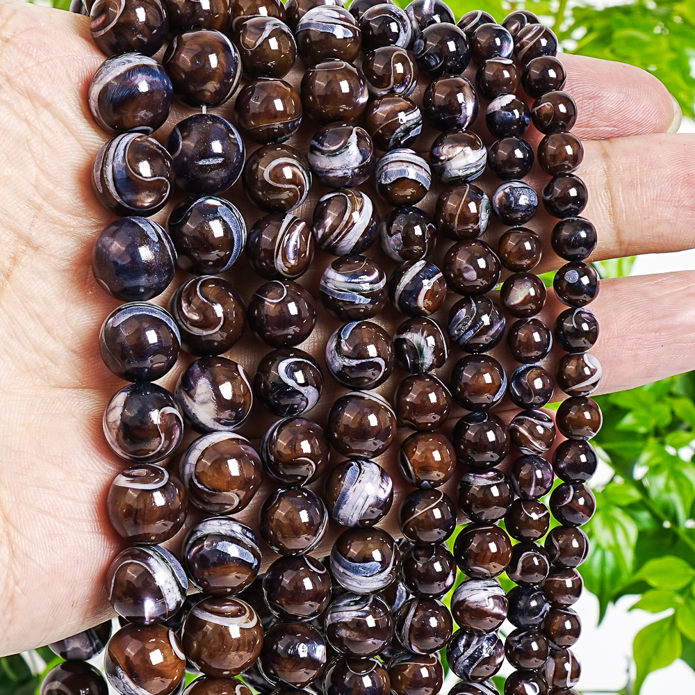 Natural Brown Trochidae Shell  - Ethnic Fashion Jewellery 리뷰 및 가격