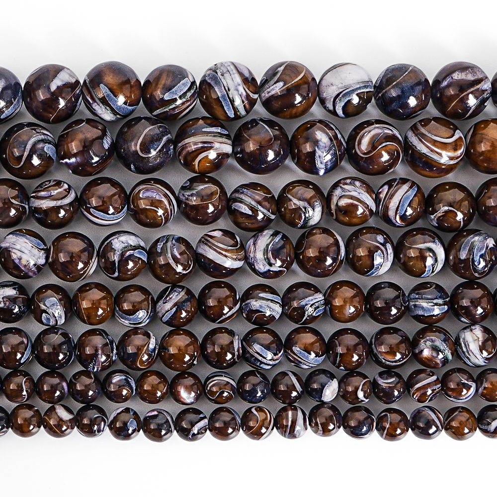 Natural Brown Trochidae Shell  - Ethnic Fashion Jewellery 리뷰 및 가격