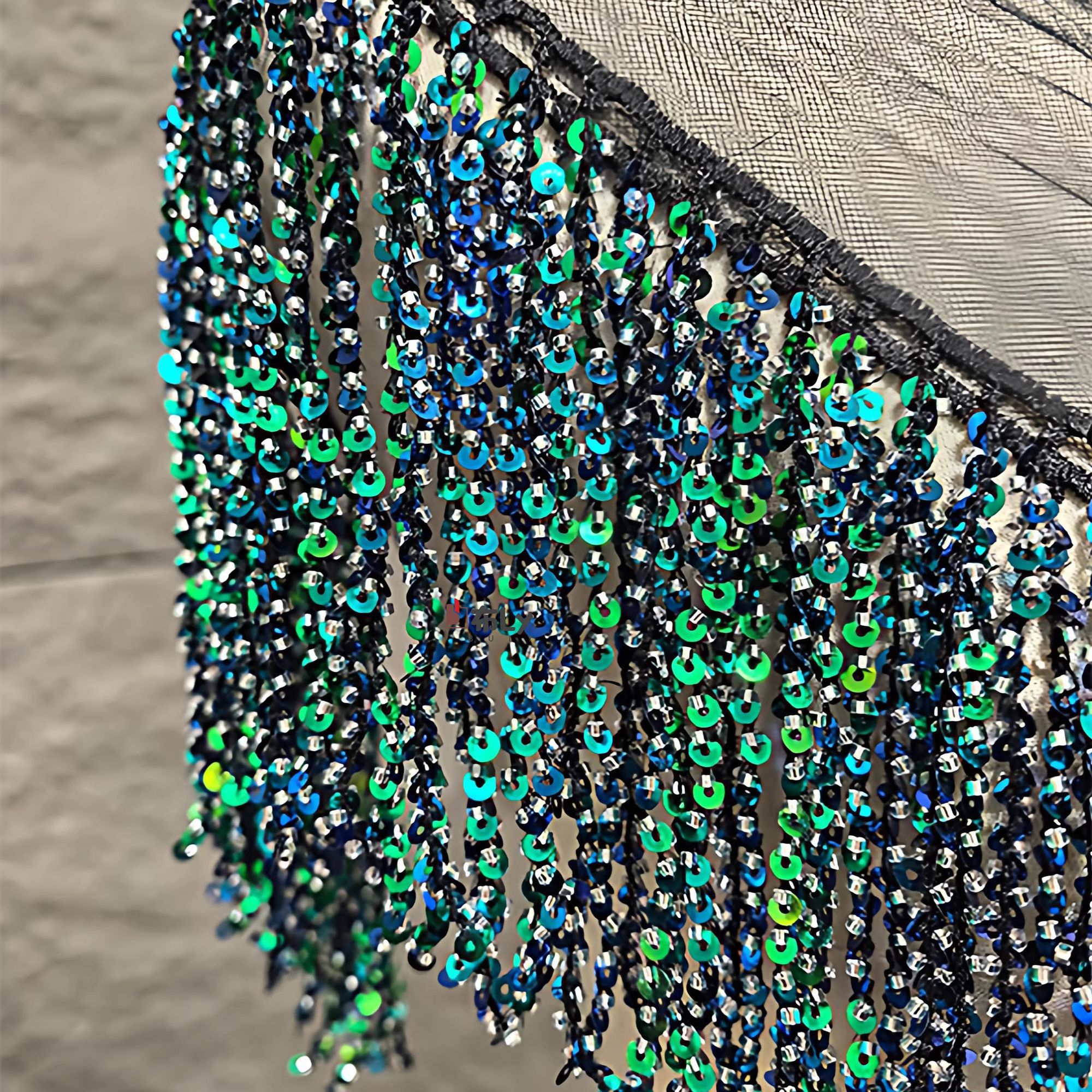 15cm Beaded Sequin Tassel Frin - Ethnic Fashion Designer 리뷰 및 가격