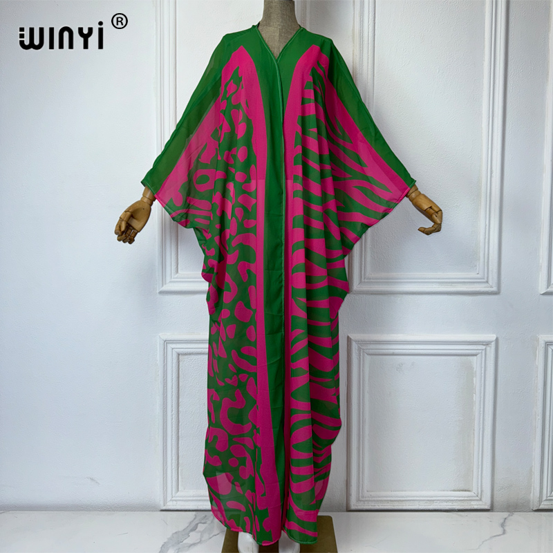 WINYI Africa Bohemia print Kim - Kaftan Women Boho 리뷰 및 가격