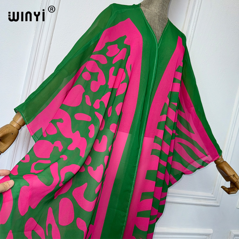 WINYI Africa Bohemia print Kim - Kaftan Women Boho 리뷰 및 가격