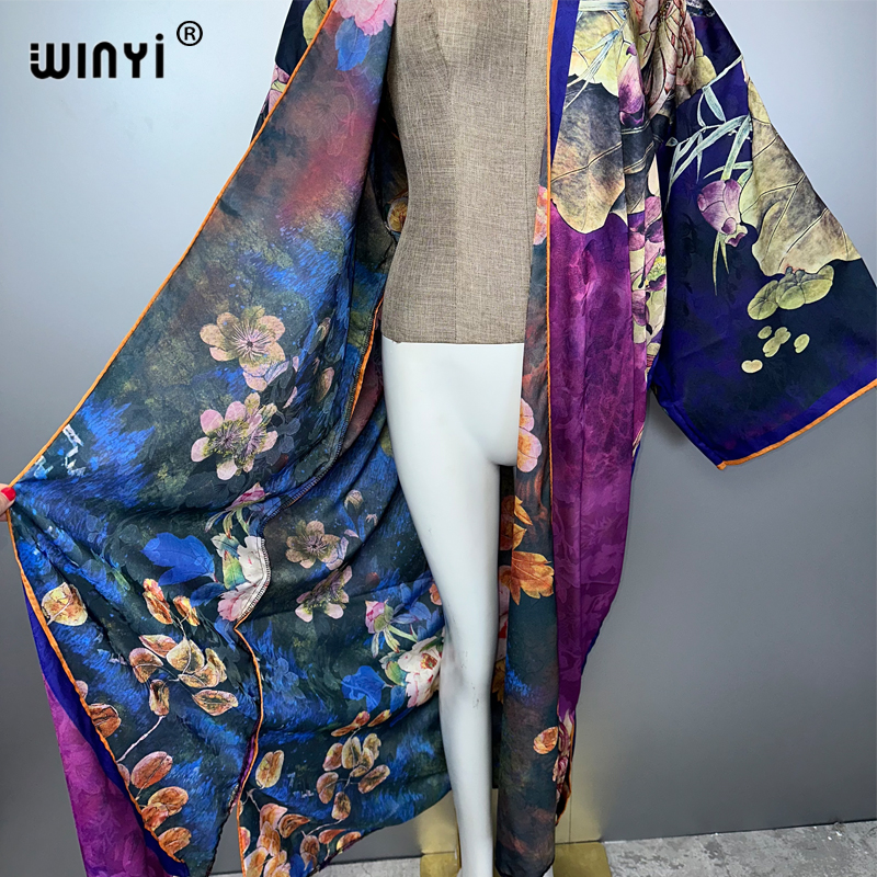 WINYI kimono High-quality Prin - Kaftan Women Boho 리뷰 및 가격