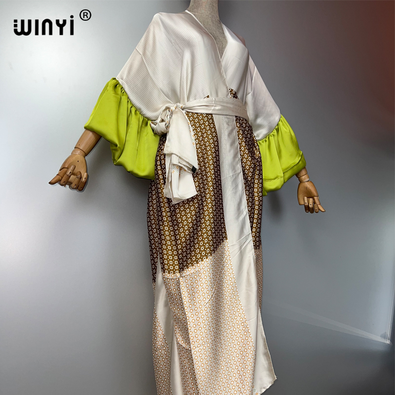 WINYI Summer Kimono party dres - Kaftan Women Boho 리뷰 및 가격