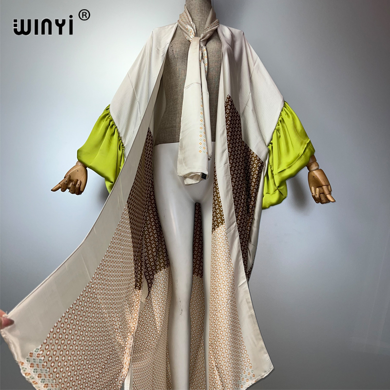 WINYI Summer Kimono party dres - Kaftan Women Boho 리뷰 및 가격