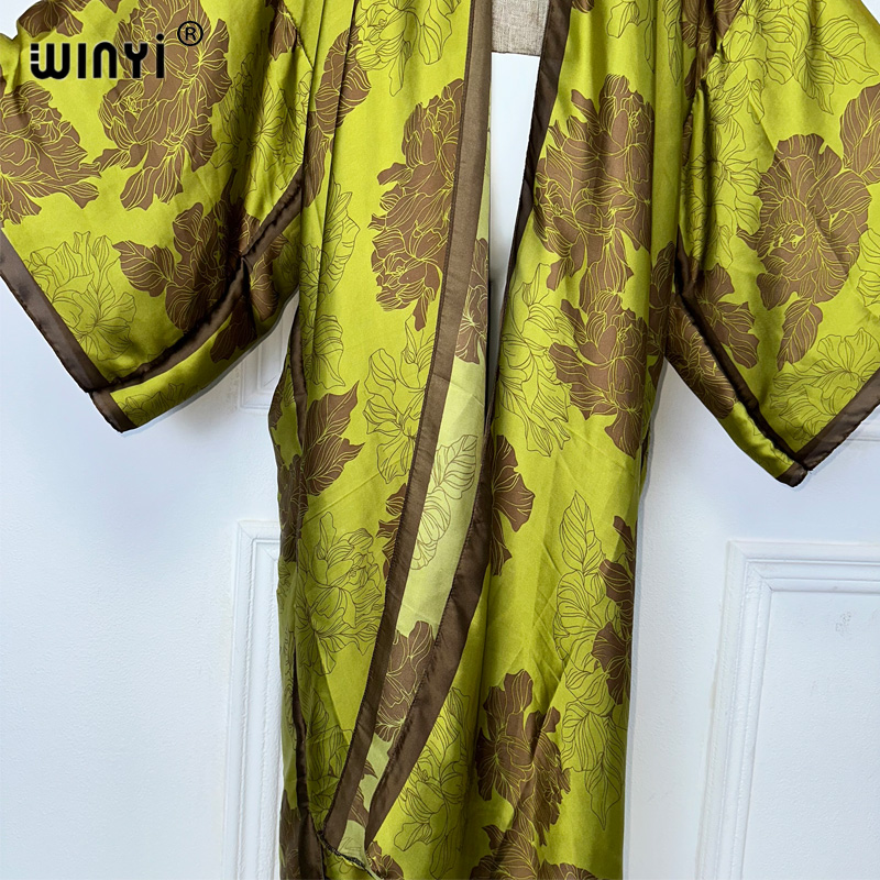 WINYI Africa boho print Kimono - Kaftan Women Boho 리뷰 및 가격
