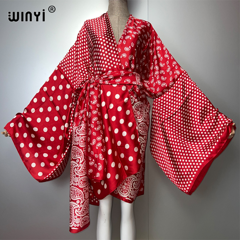 WINYI summer kimono fashion pr - Kaftan Women Boho 리뷰 및 가격