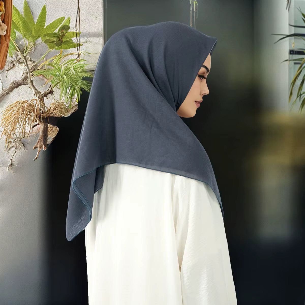 Zipper Design Muslim Hijab Sol - Ethnic Fashion Designer 리뷰 및 가격