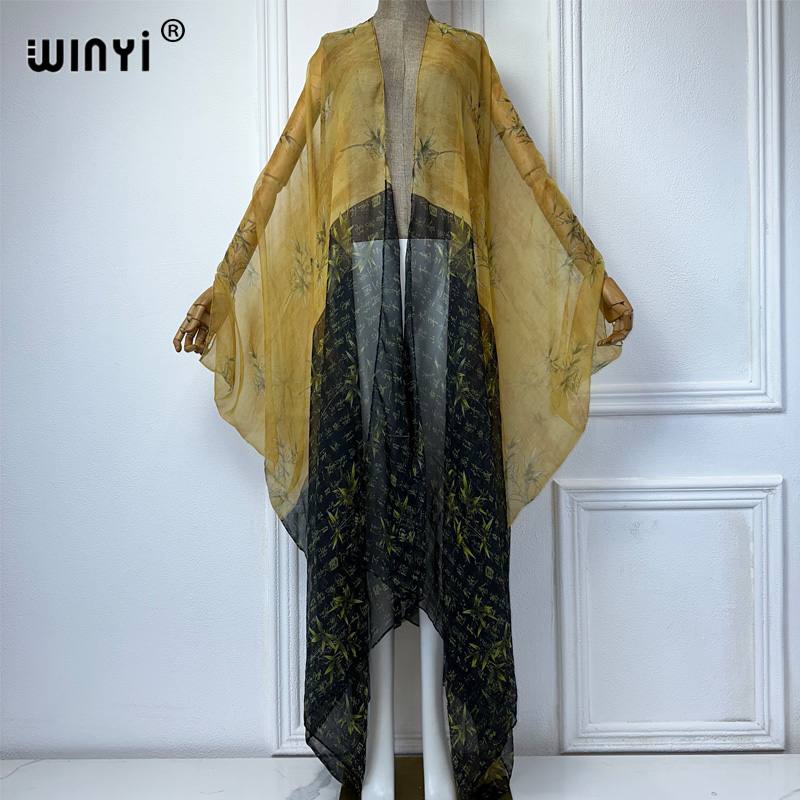2023 WINYI Europe kimono Women - Kaftan Women Boho 리뷰 및 가격