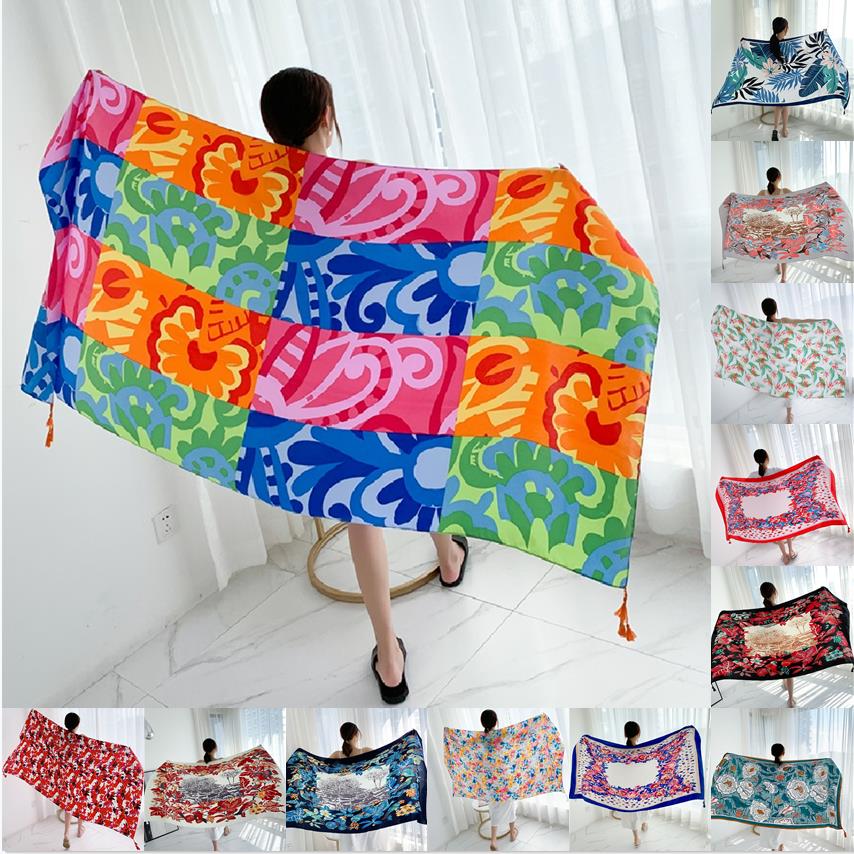 90x185cm Cotton Linen Print Su - Kaftan Women Boho 리뷰 및 가격