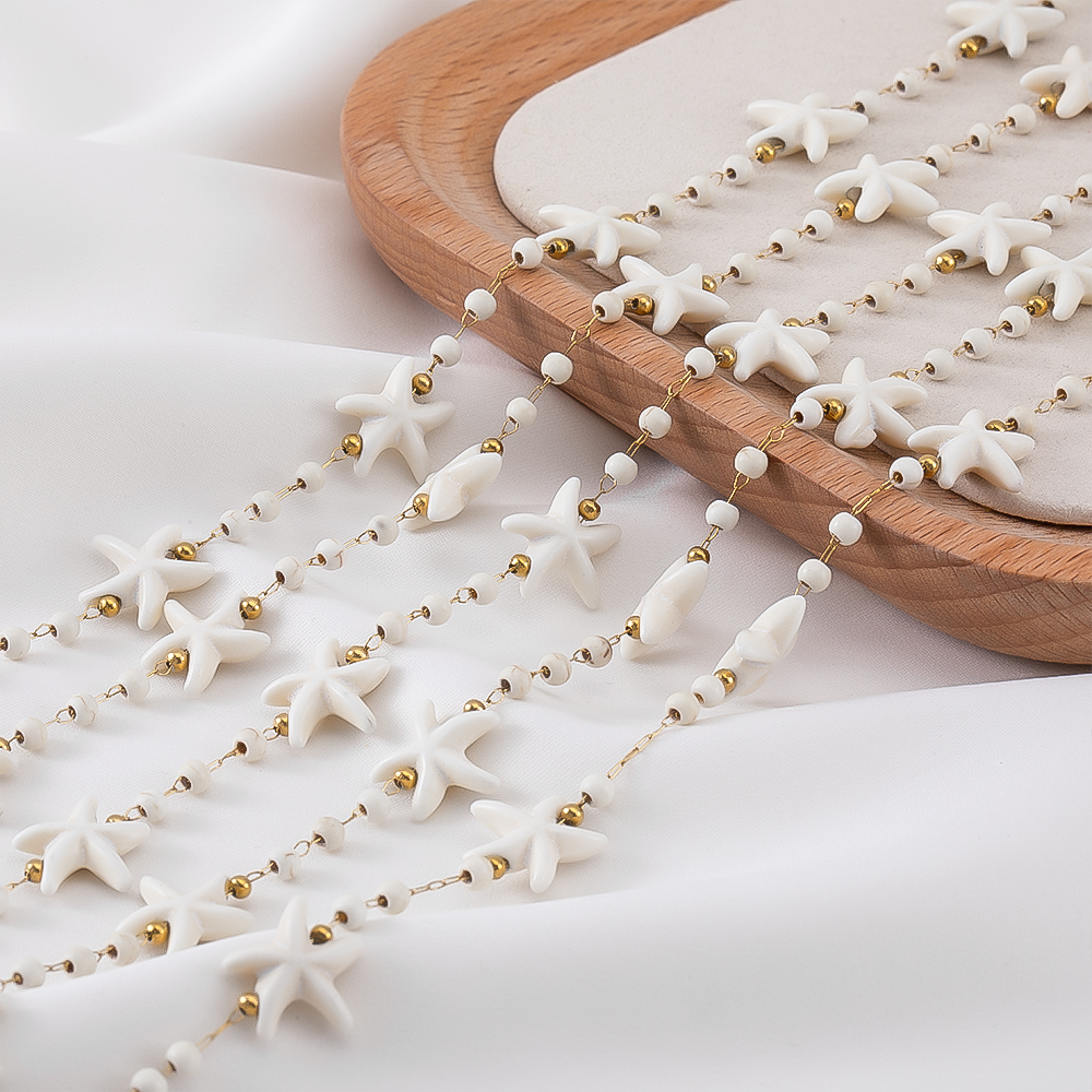 1M Boho Chain Stainless Steel  - Ethnic Fashion Jewellery 리뷰 및 가격